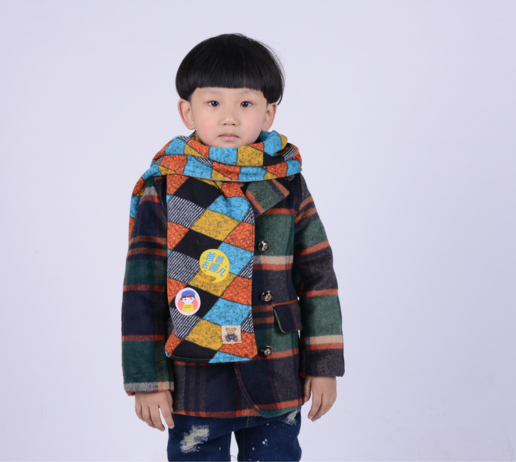 Winter children scarf