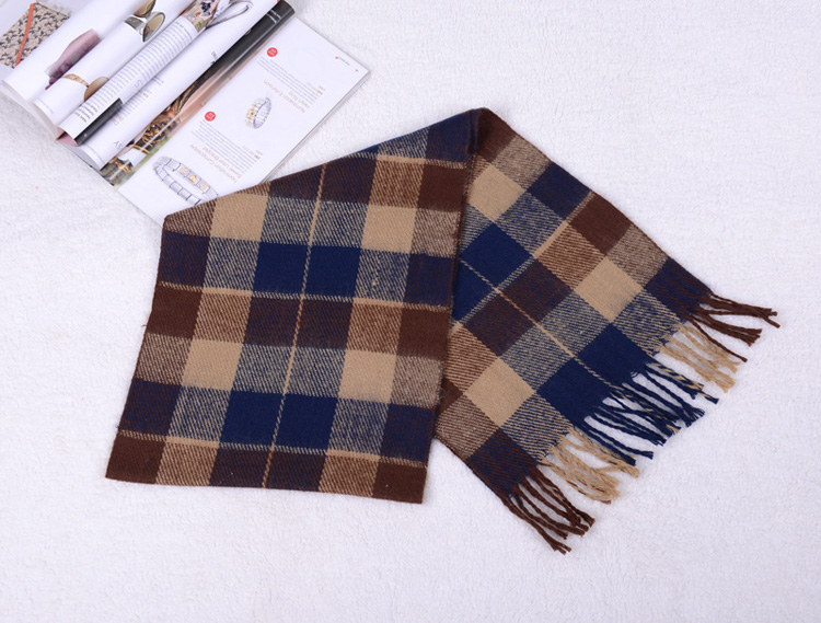Wholesale children plaid scarf