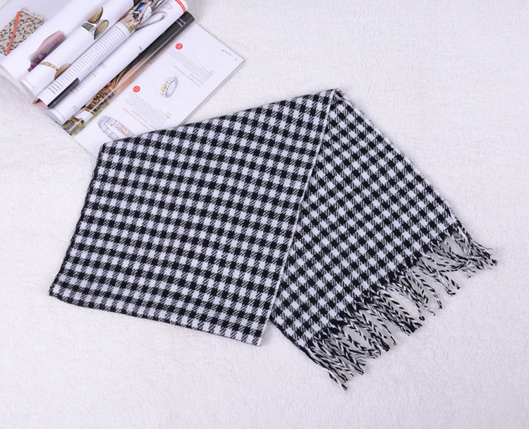 Wholesale children plaid scarf