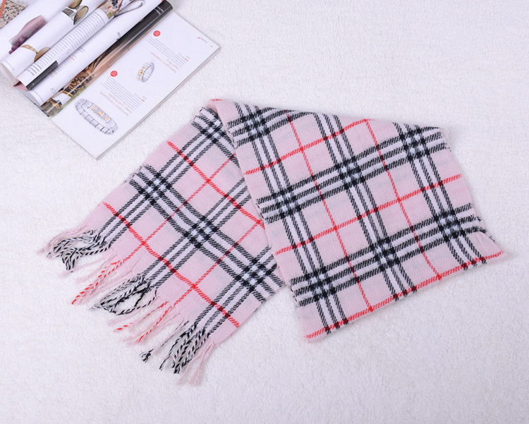 Wholesale children plaid scarf