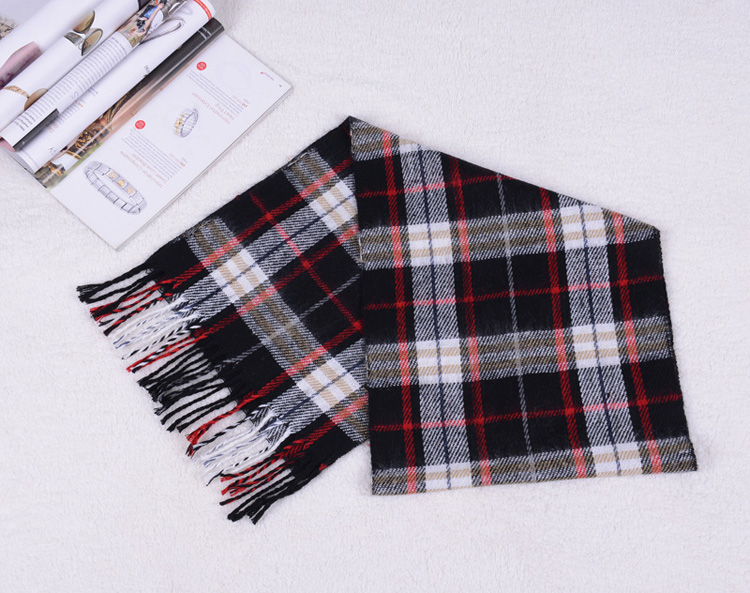 Wholesale children plaid scarf