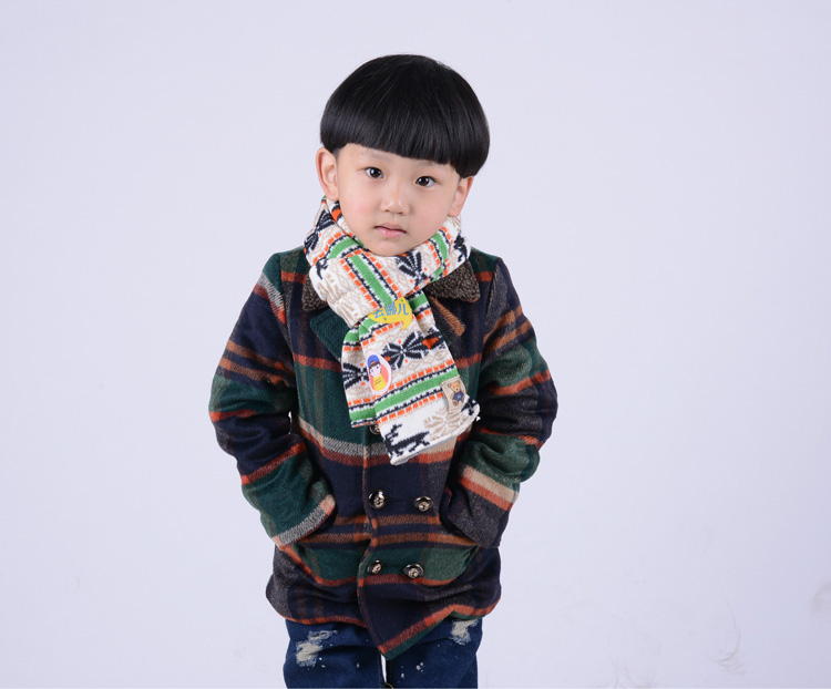 Winter children scarf