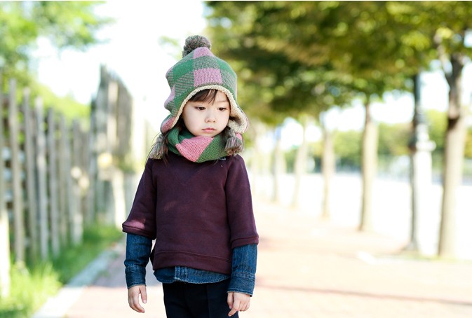 Kids fashion scarf 