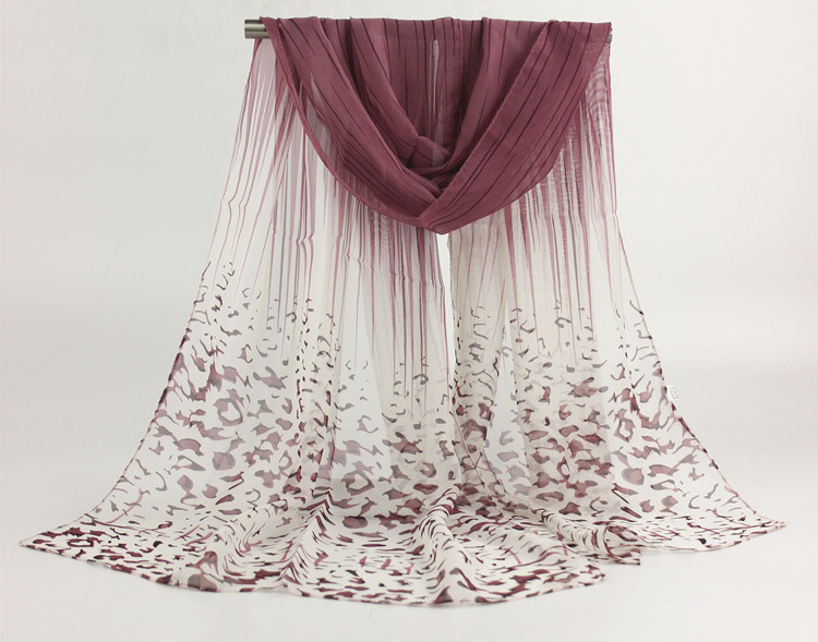 Wholesale silk chiffon scarves