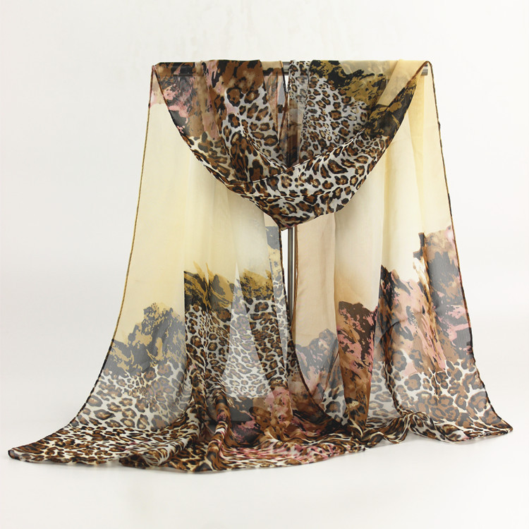 Hot sell fashion leopard scarf