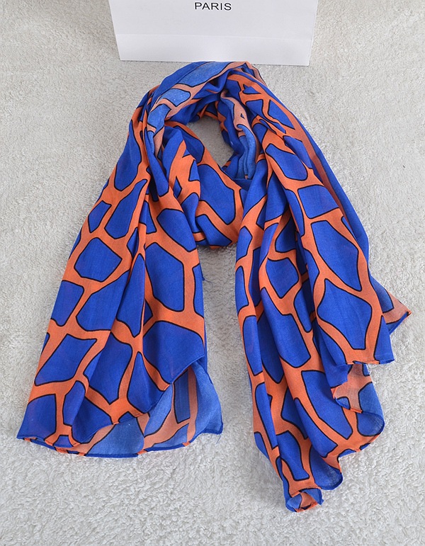 Cotton leopard scarf wholesale