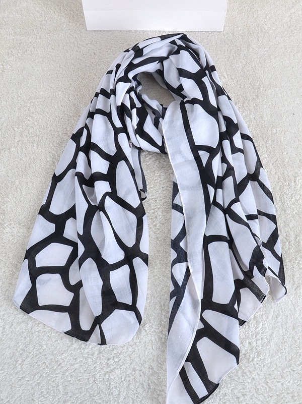 Cotton leopard scarf wholesale