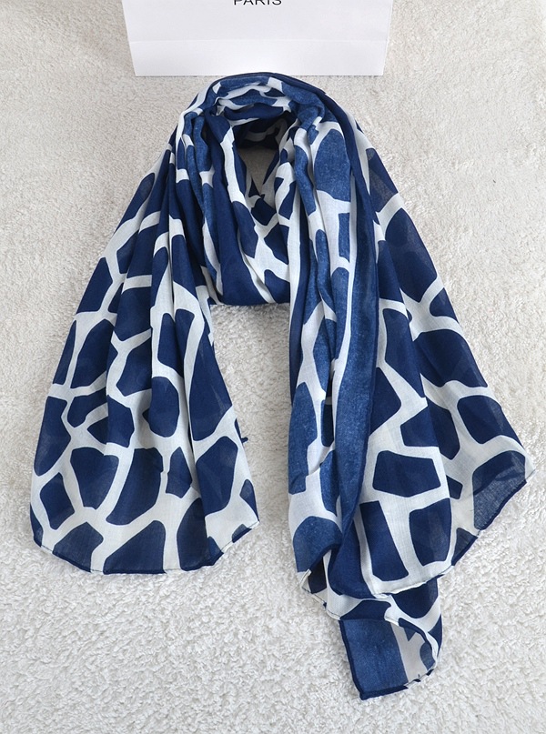 Cotton leopard scarf wholesale