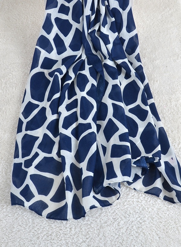 Cotton leopard scarf wholesale