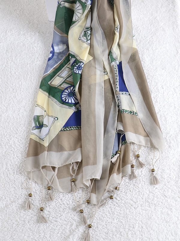 Womens cotton scarf shawl