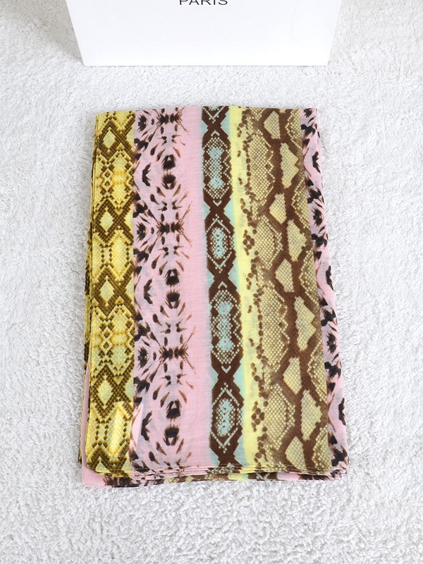 Women linen cotton scarf