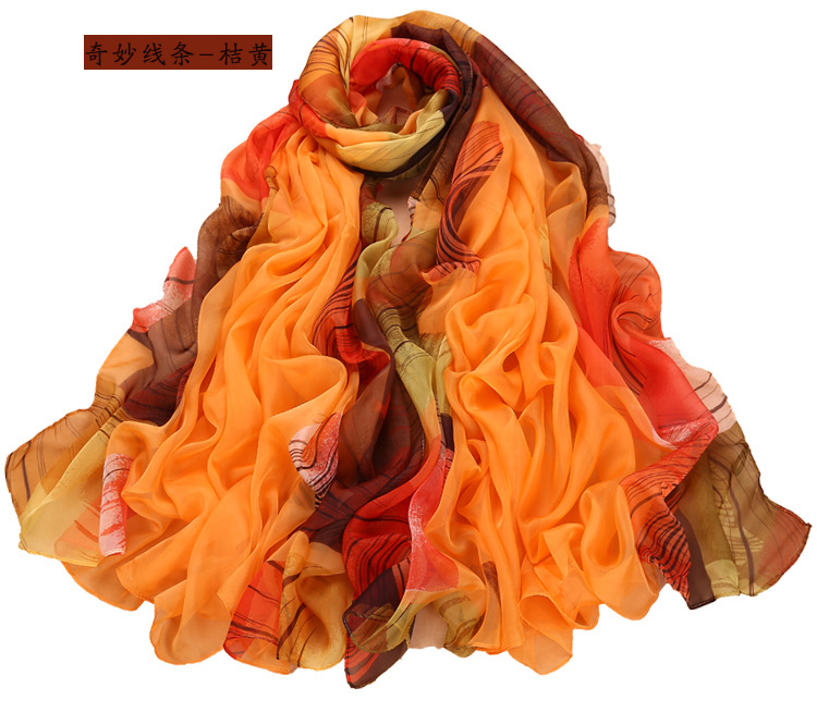 Silk pink scarves wholesale