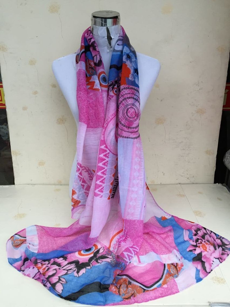 Wholesale silk voile scarf