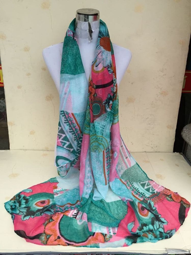 Wholesale silk voile scarf