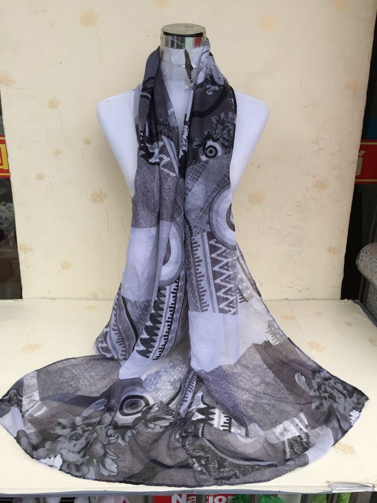 Wholesale silk voile scarf