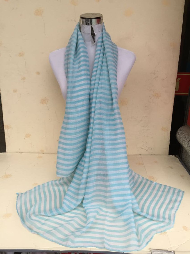 Wholesale striped silk scarves
