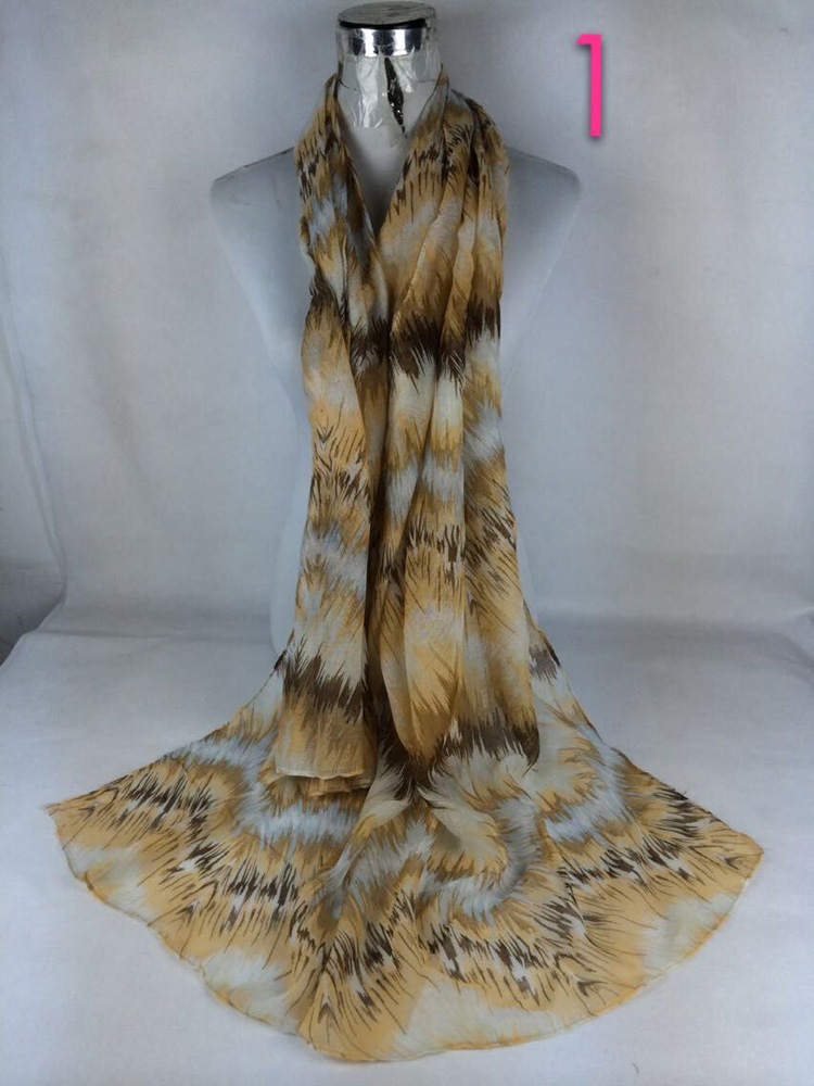 Wholesale square cotton voile scarf