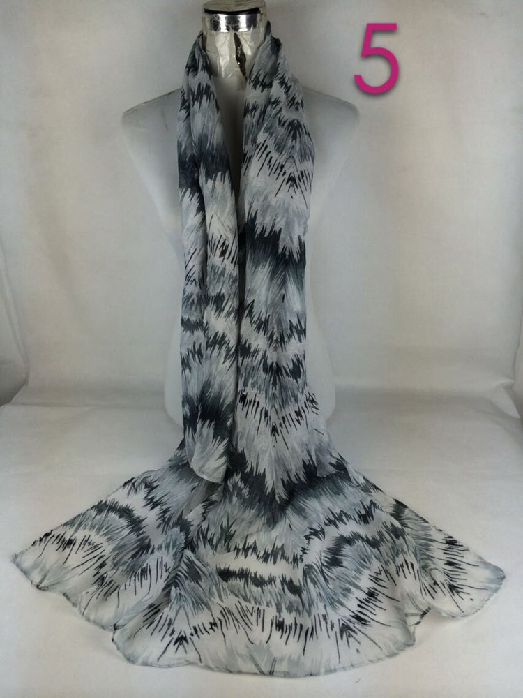 Wholesale square cotton voile scarf