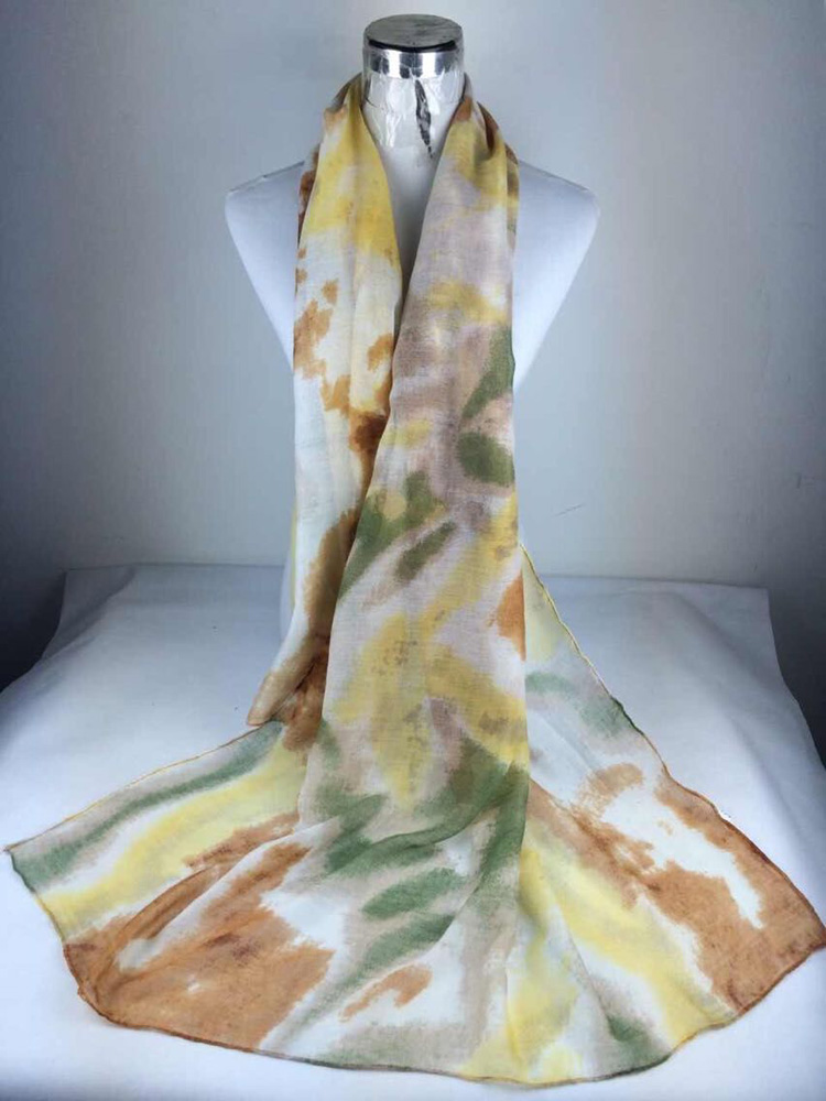 Voile square scarf wholesale