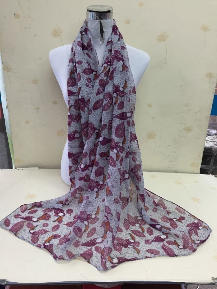 Womens floral wide scarf wholesale