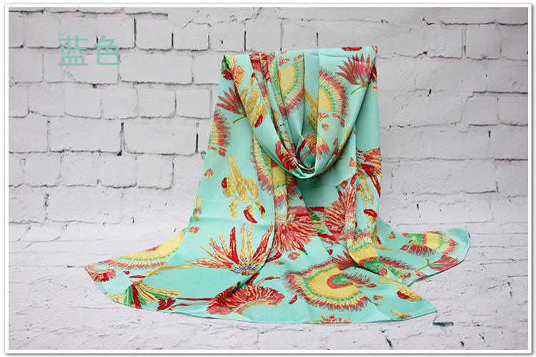 Womens long silk scarves wholesale