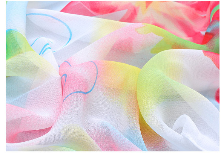 Spring silk chiffon scarf wholesale