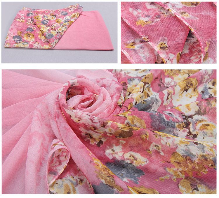 Chiffon long scarves wholesale