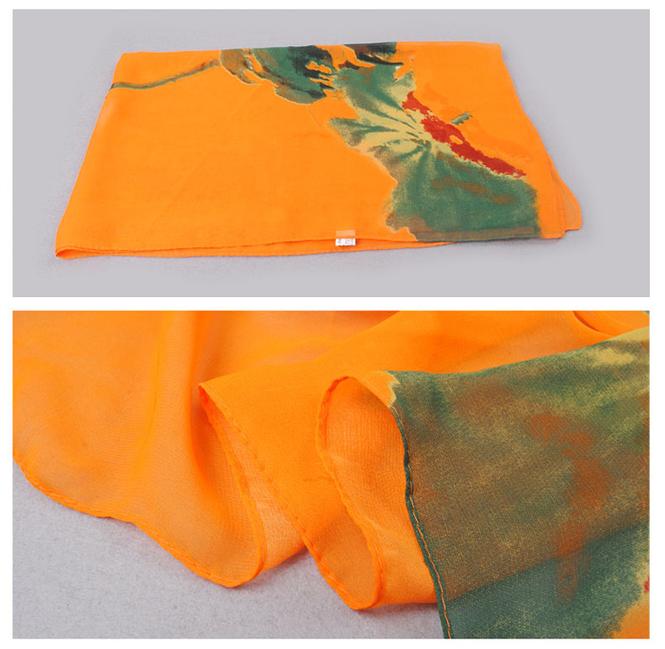 Wholesale thin section chiffon scarf