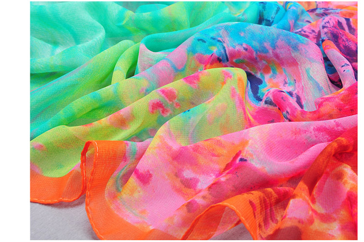Wholesale polyester chiffon scarf