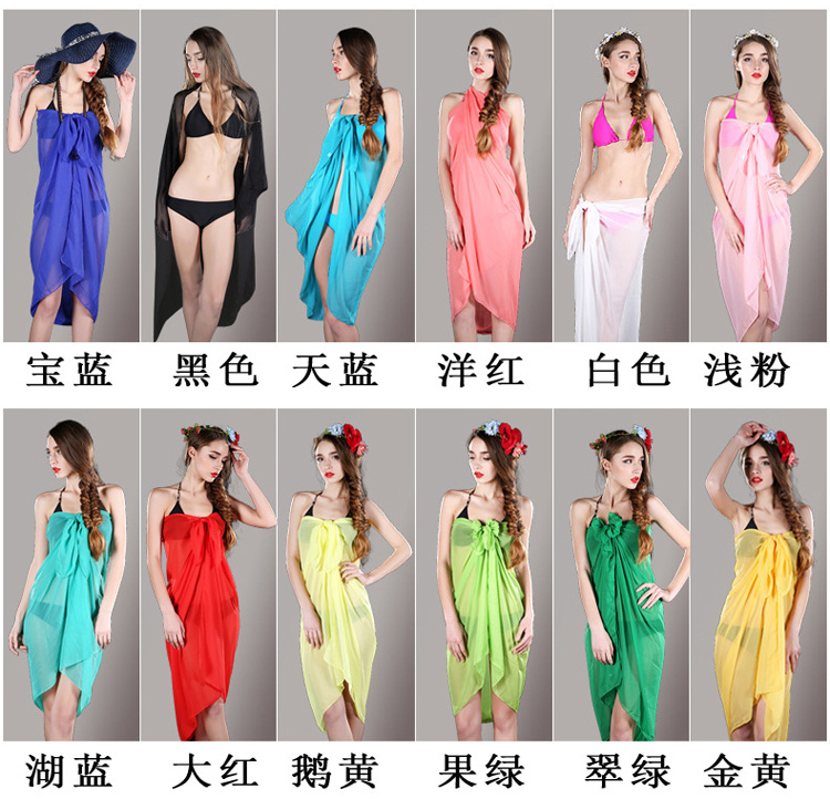 Summer beach scarf wholesale