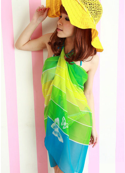 Beach sarong scarves for women