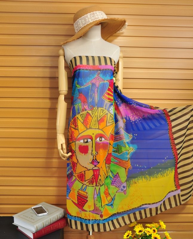 New York fashion beach scarf wholesale