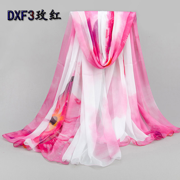 Silk twill fabric scarf wholesale