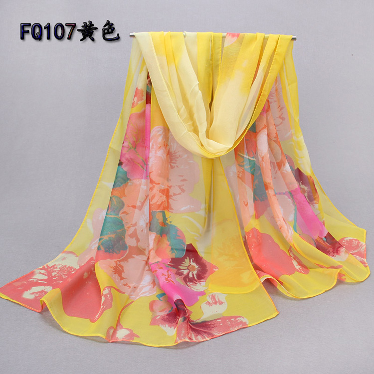 Wholesale chiffon scarf thin section