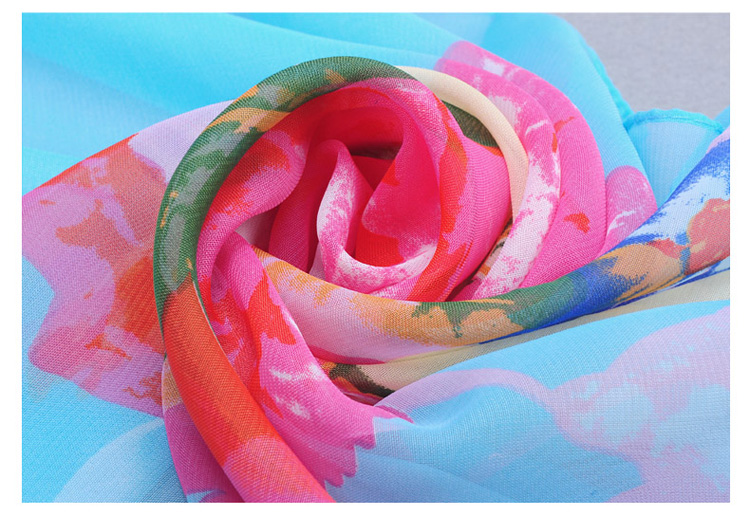 Wholesale chiffon scarf thin section