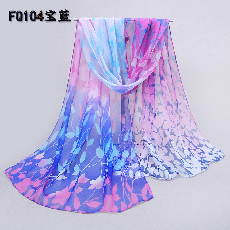 Wholesale chiffon silk scarf