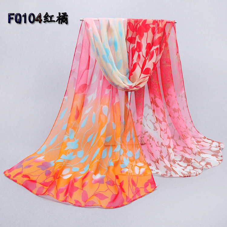 Wholesale chiffon silk scarf
