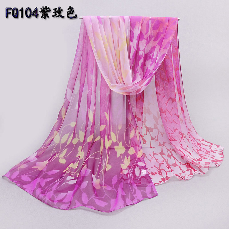 Wholesale chiffon silk scarf