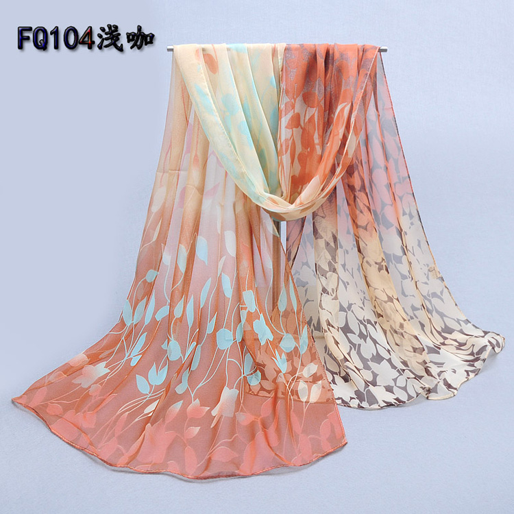 Wholesale chiffon silk scarf
