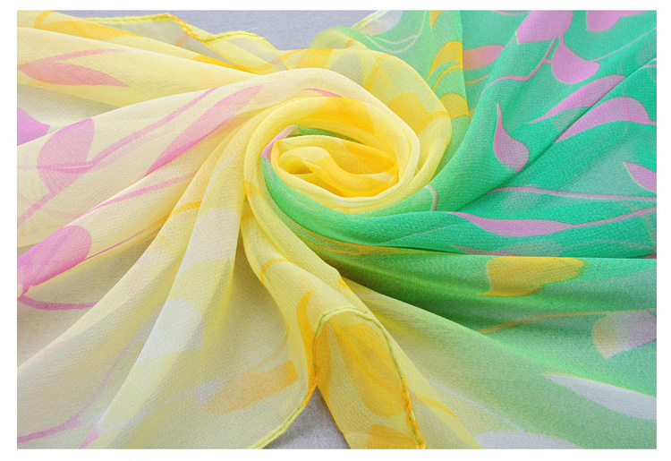Wholesale chiffon silk scarf