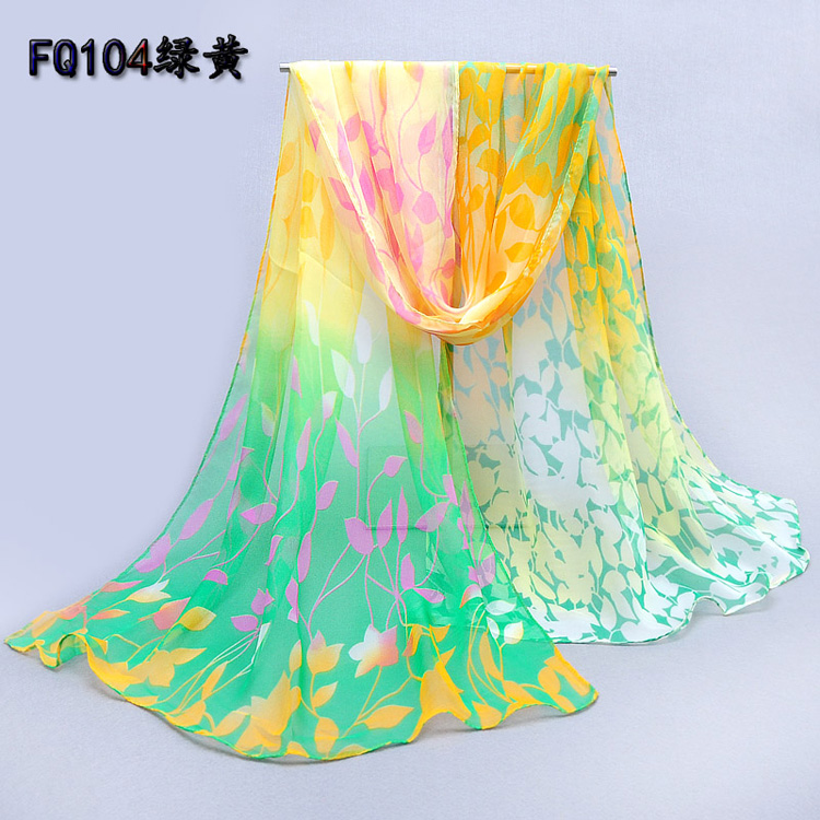 Wholesale chiffon silk scarf