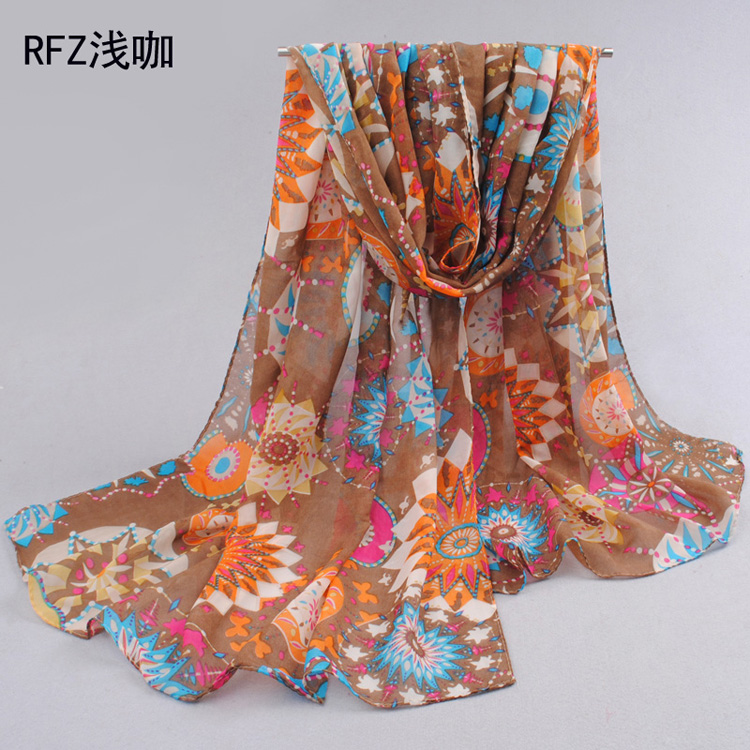 Wholesale chiffon neck scarf