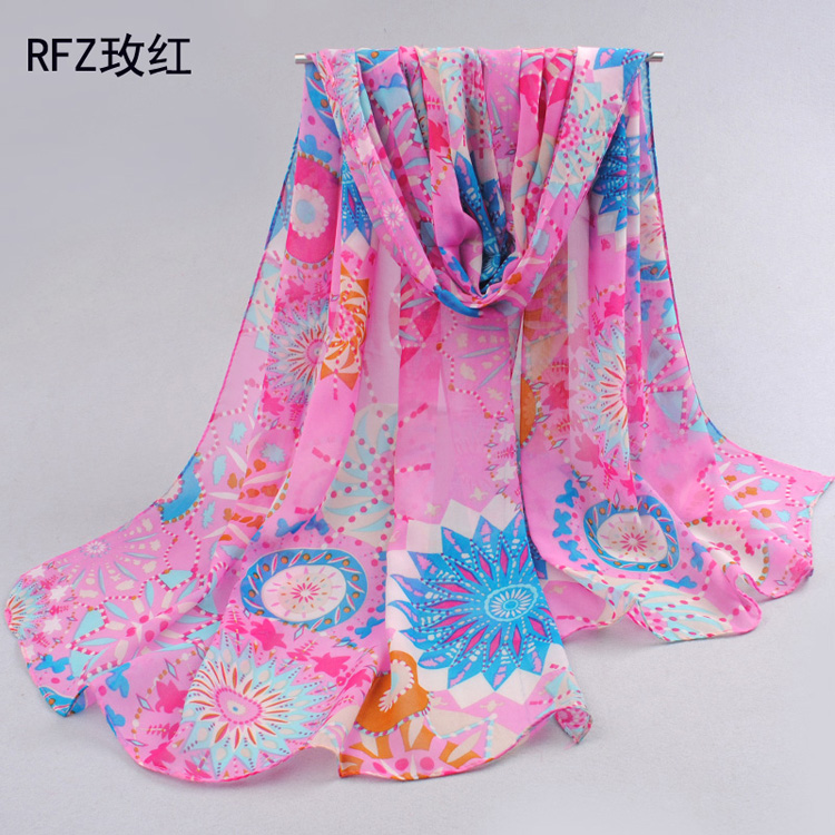Wholesale chiffon neck scarf