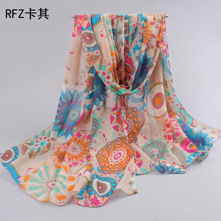 Wholesale chiffon neck scarf