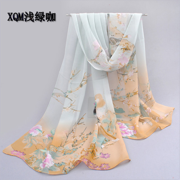 Polyester chiffon scarf wholesale