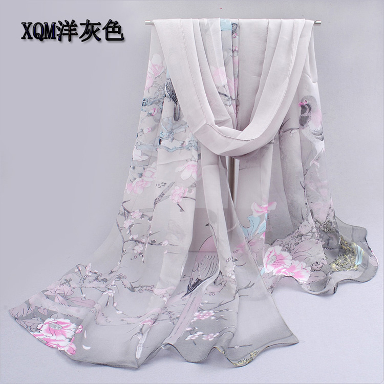 Polyester chiffon scarf wholesale