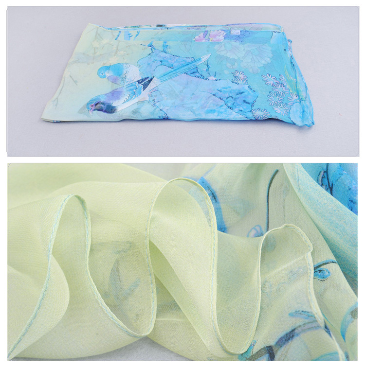Polyester chiffon scarf wholesale