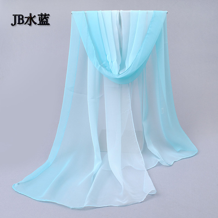 Wholesale oblong silk scarf