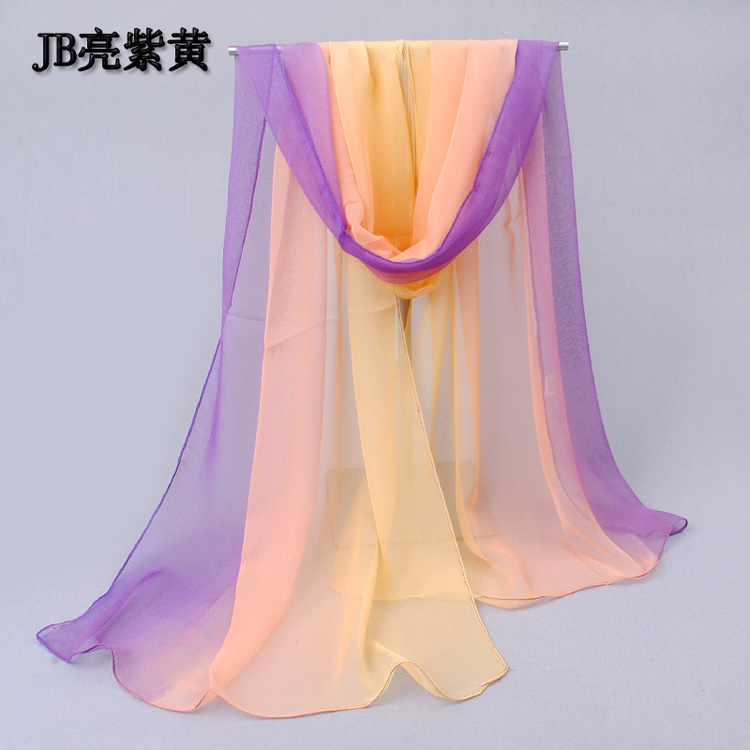 Wholesale oblong silk scarf