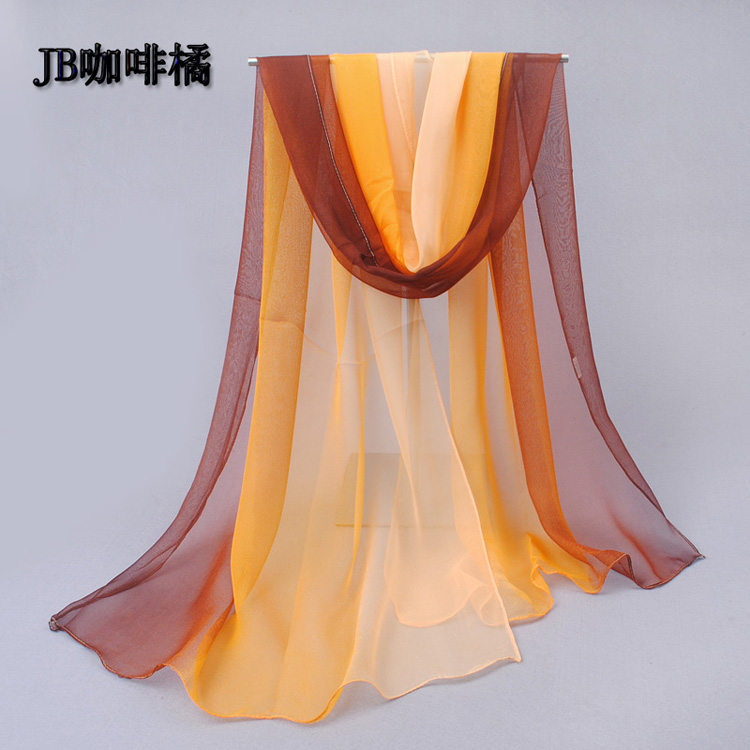 Wholesale oblong silk scarf